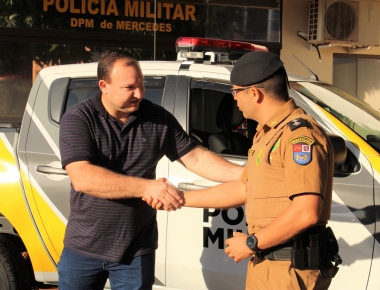 PM de Mercedes recebe nova viatura